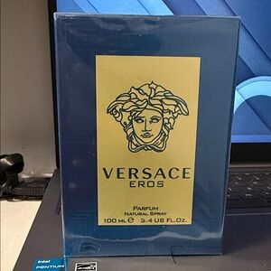 Versace Eros Box in Blue and Yellow